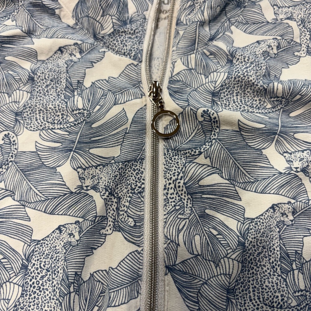 Women's Blue Patterned Top - image 2